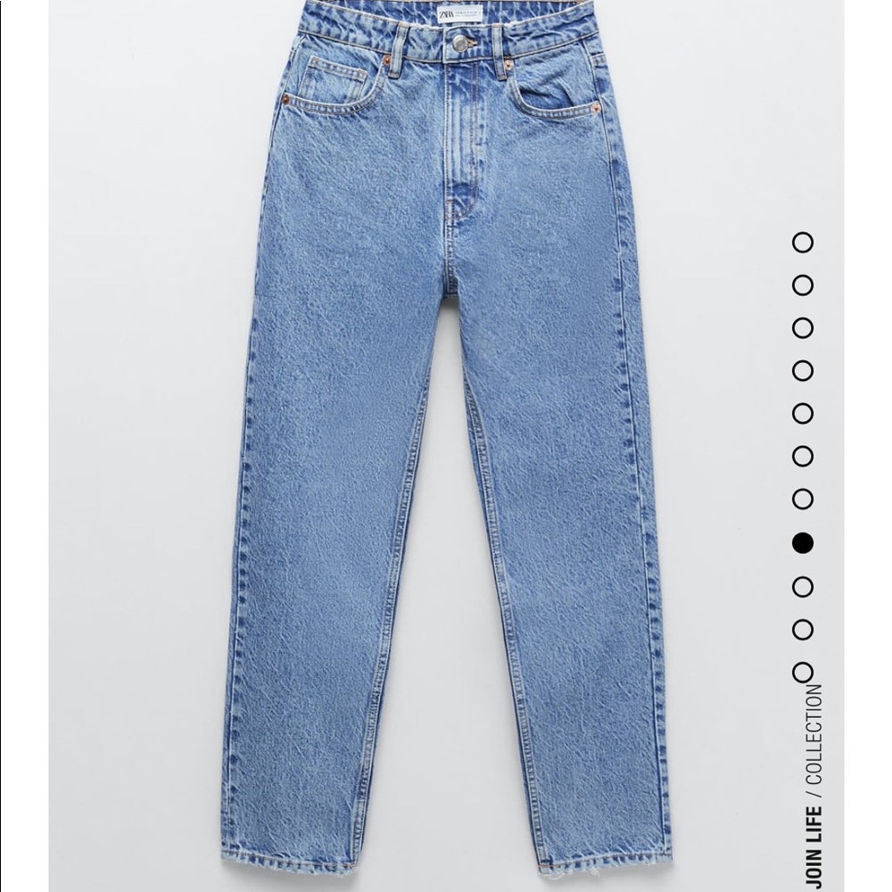 Zara mom jeans